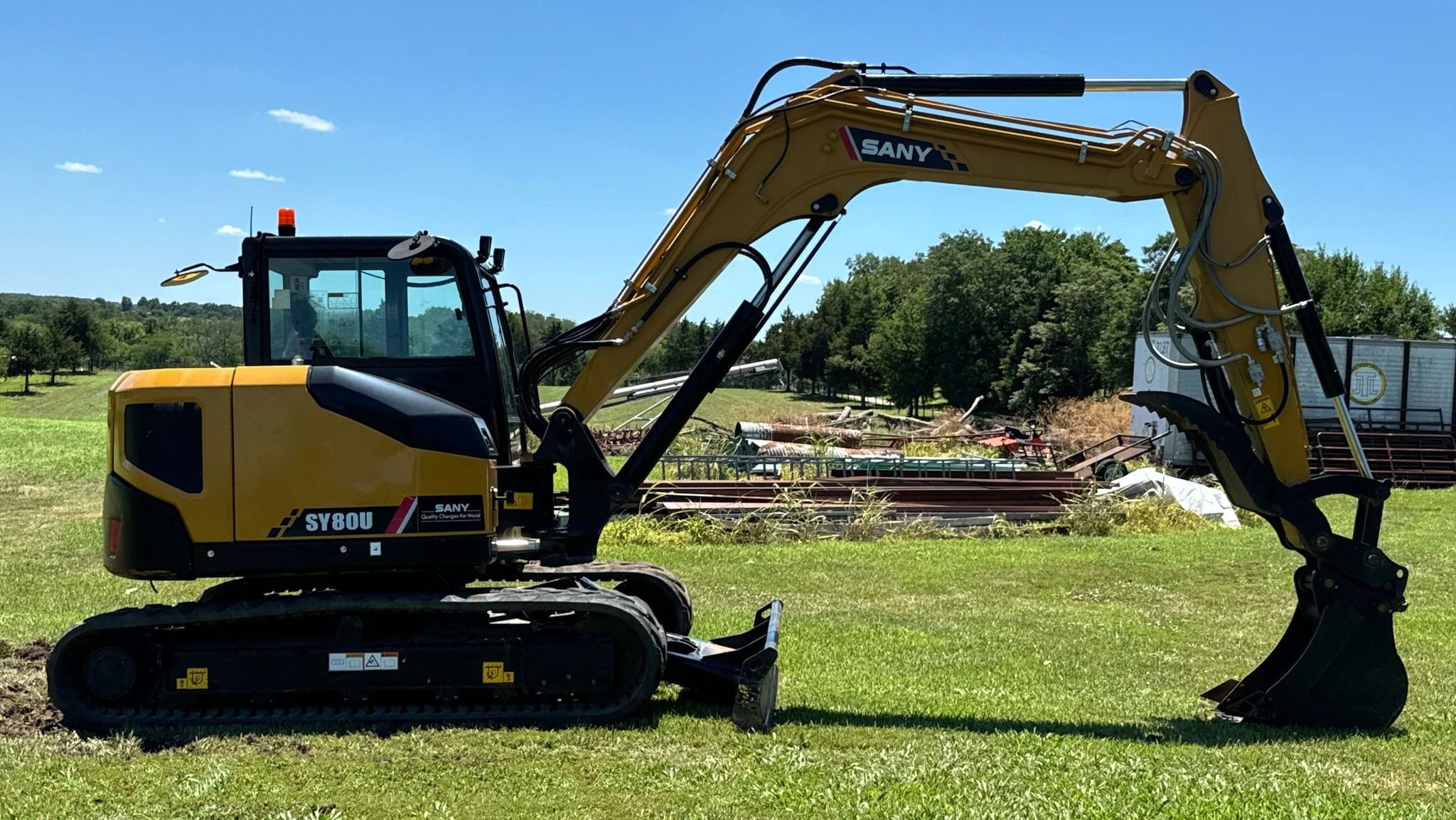 gallery 2021 Sany SY80U excavator