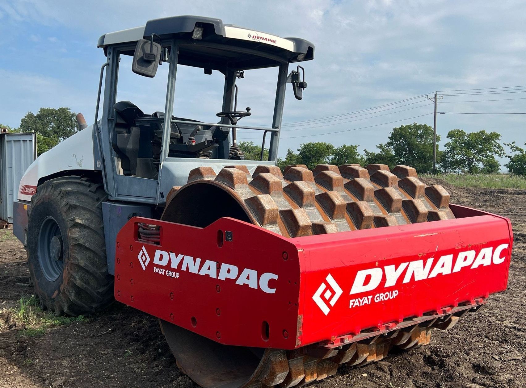 gallery 2018 Dynapac CA3500PD single drum vibratory roller