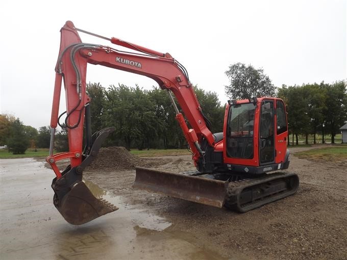 gallery 2011 Kubota KX080-3 Mini Excavator