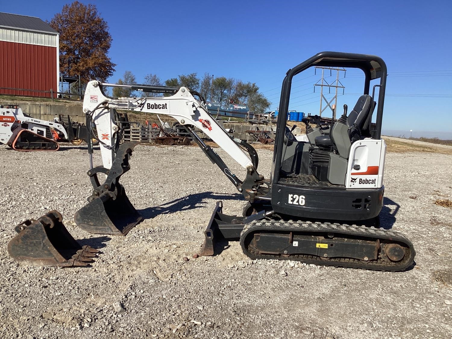 gallery 2018 Bobcat E26 Mini Excavator