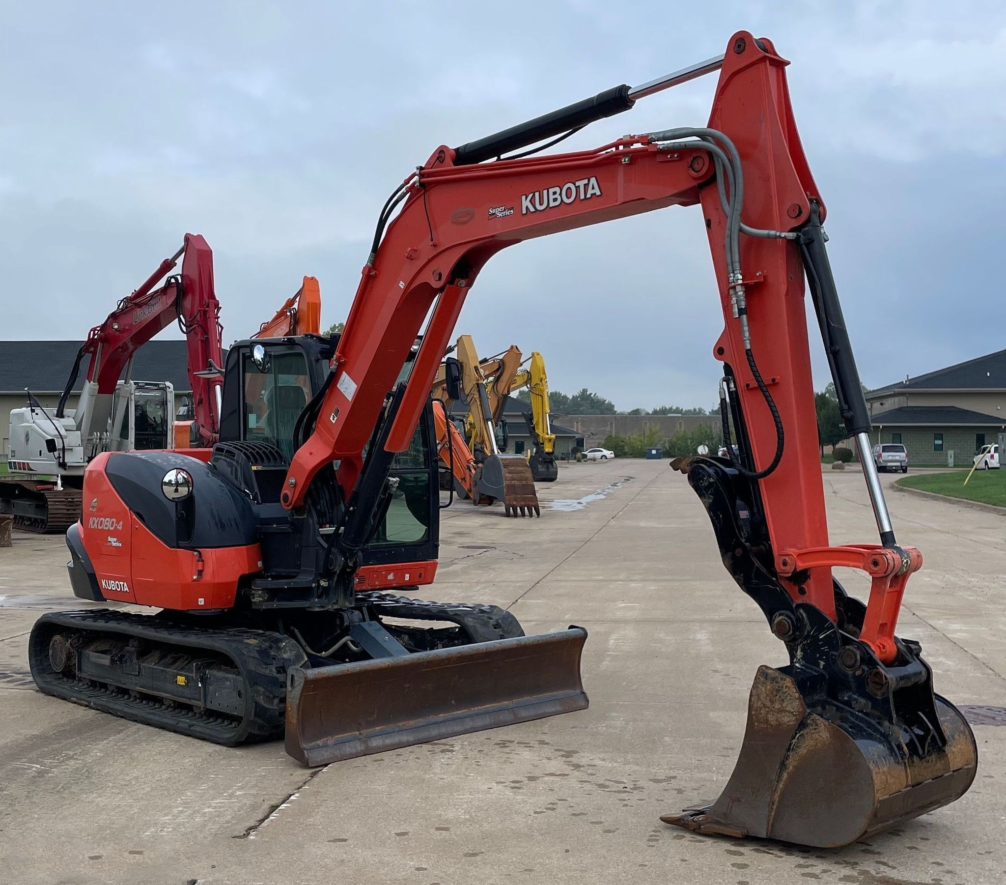 gallery 2019 Kubota KX080-4 mini excavator