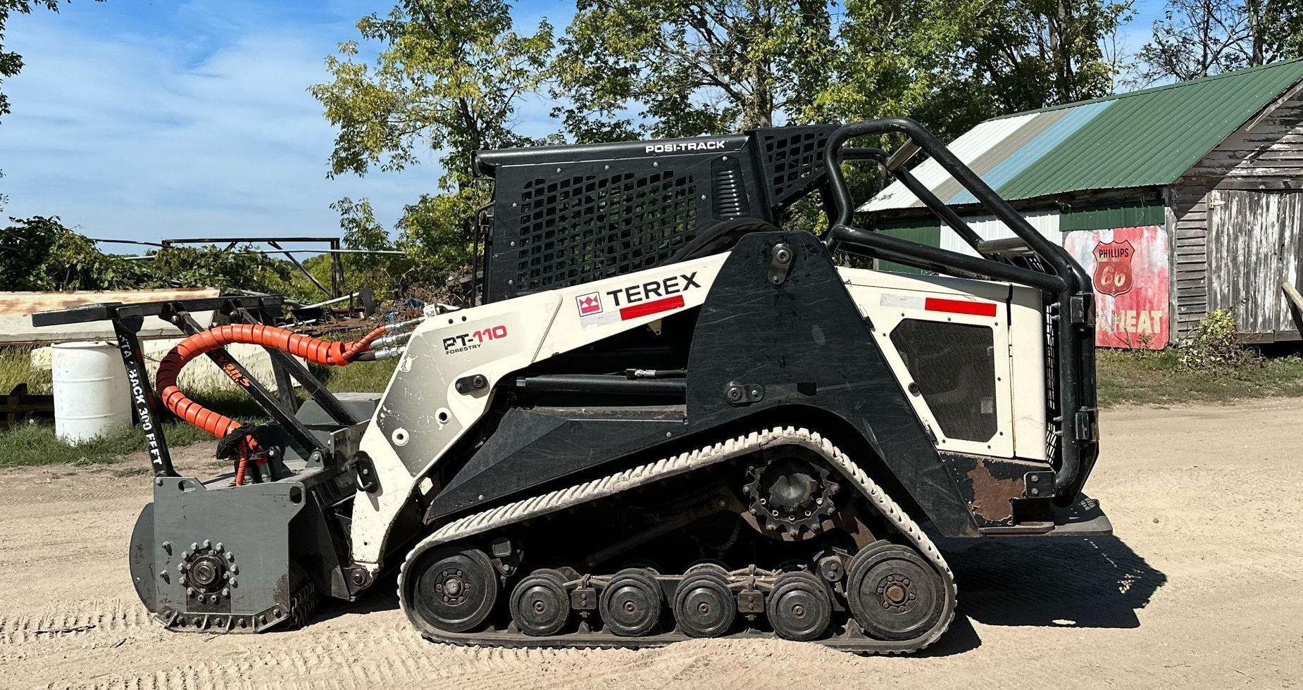 gallery 2015 Terex PT-110 tracked skid steer loader