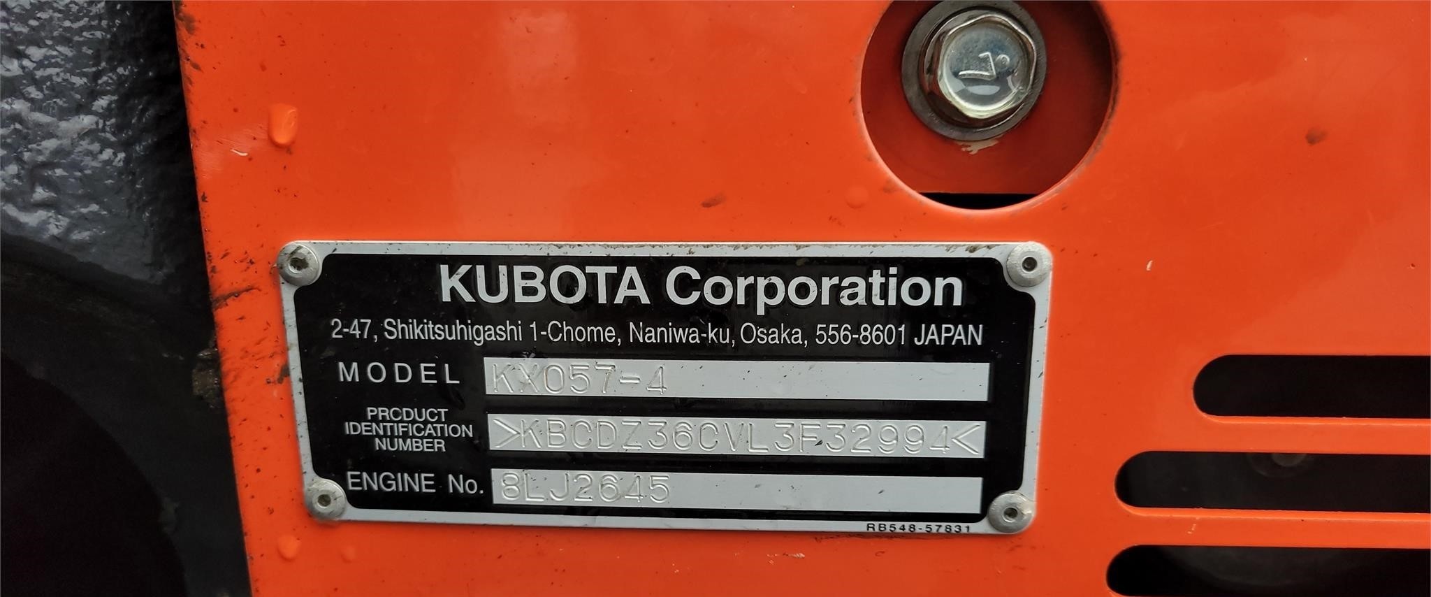 gallery 2020 KUBOTA KX057-4 MINI EXCAVATOR