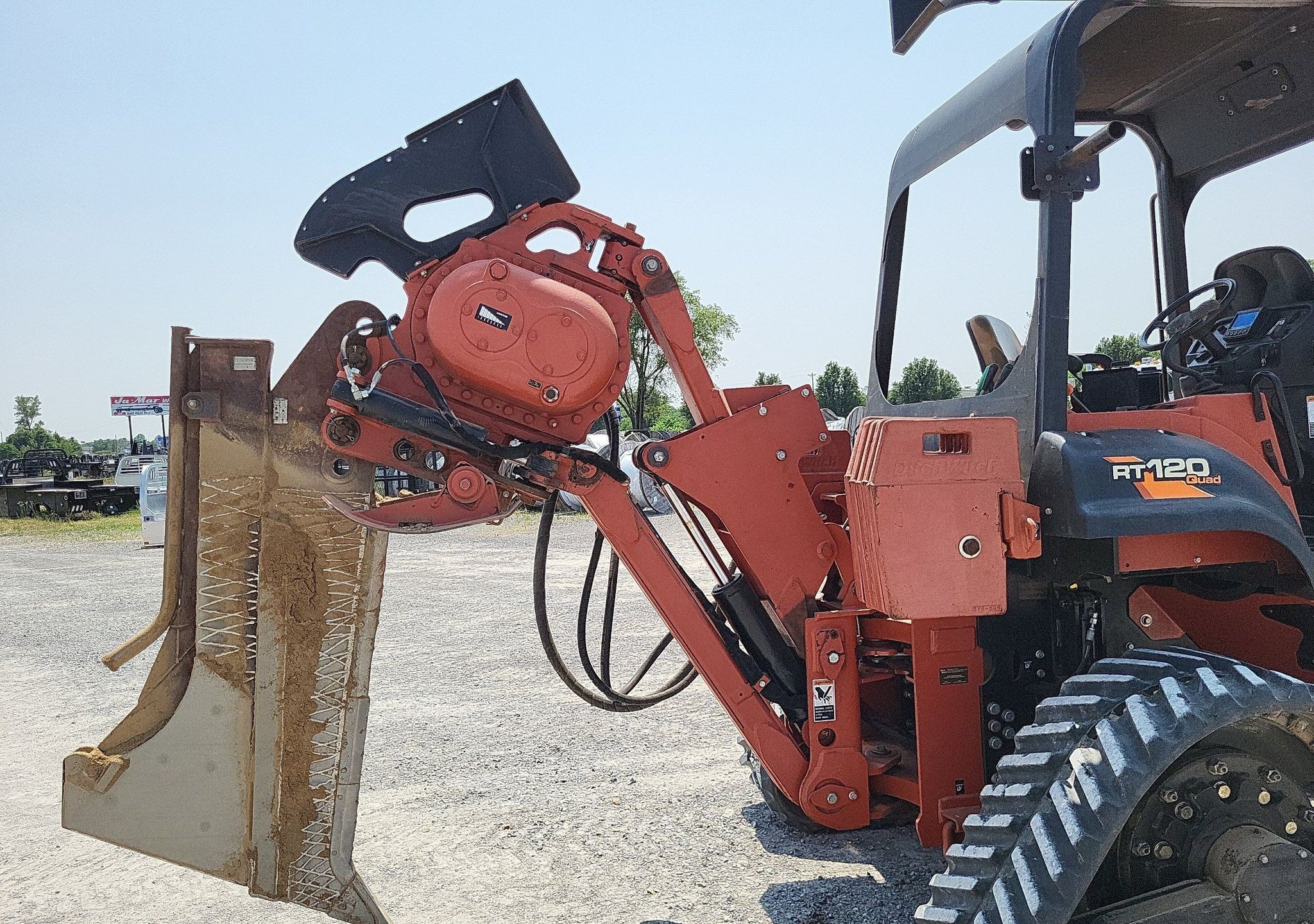 gallery 2012 Ditch Witch RT120 Quad vibratory cable plow