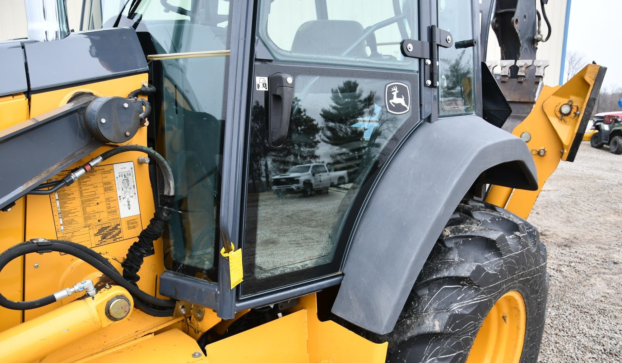 gallery 2012 John Deere 410K TC 4x4 Loader Backhoe W4-IN-1 Bucket & Extendahoe