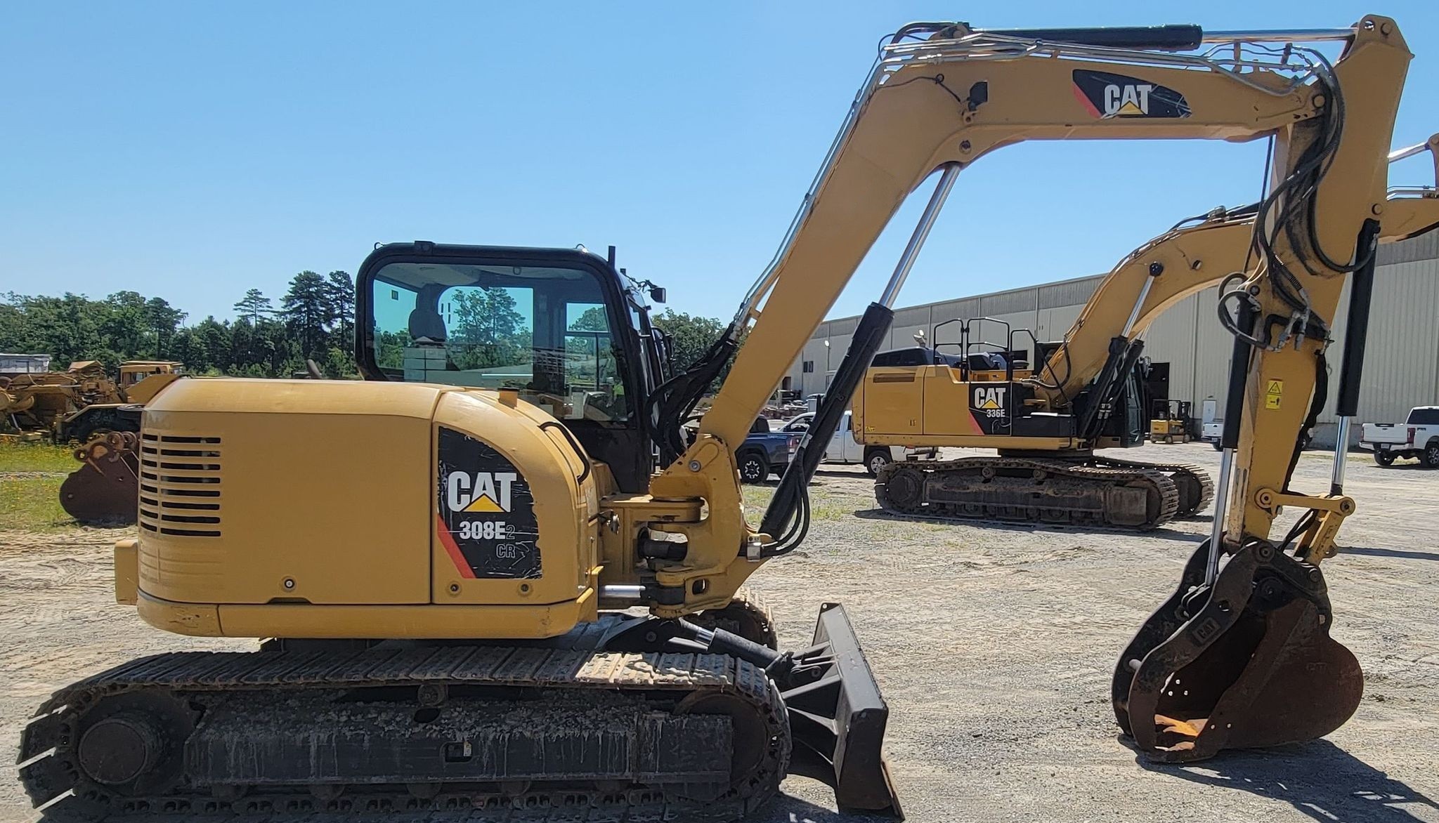 gallery 2016 Caterpillar 308E2 CR  mini excavator