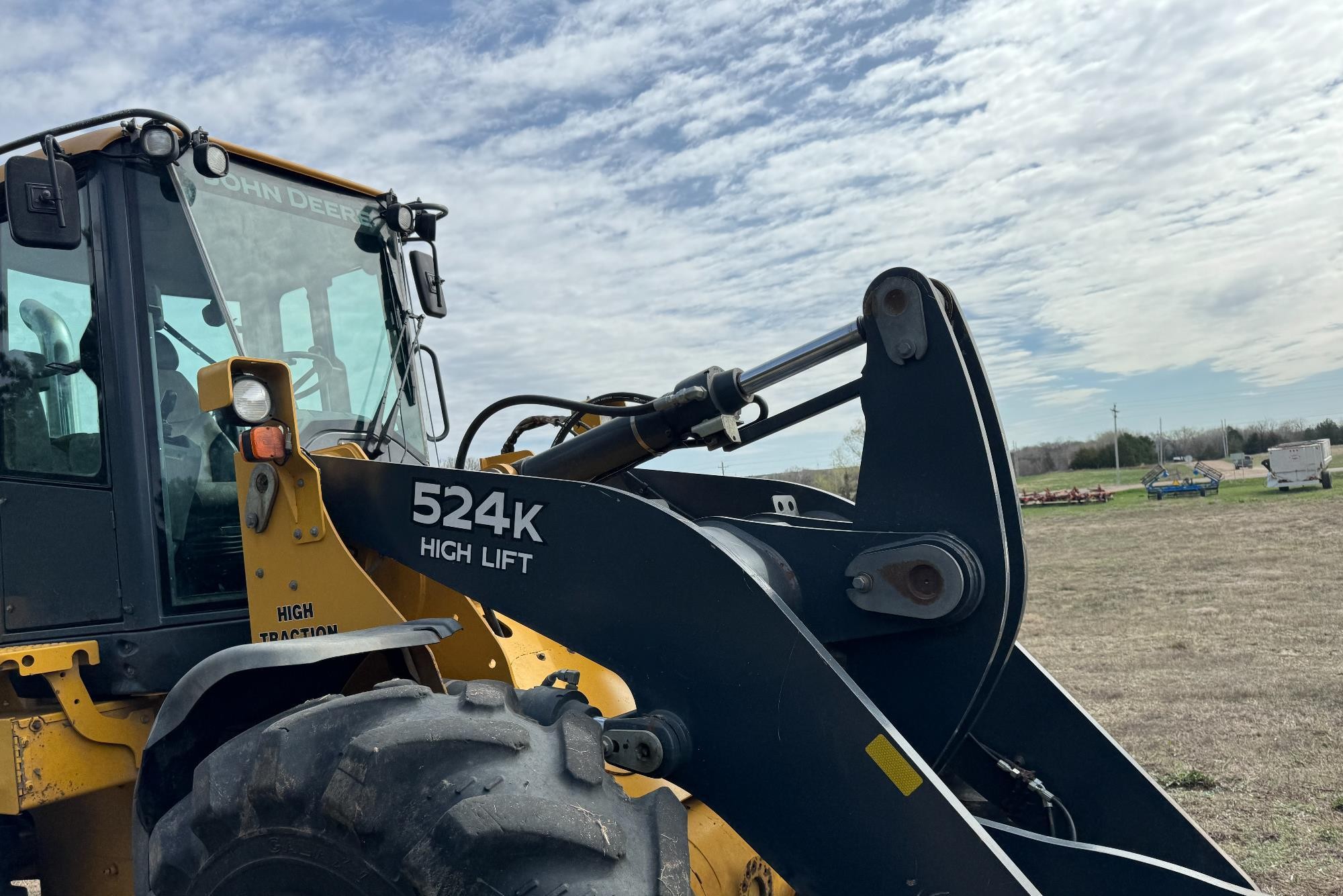 gallery 2013 John Deere 524K High Lift Wheel Loader,