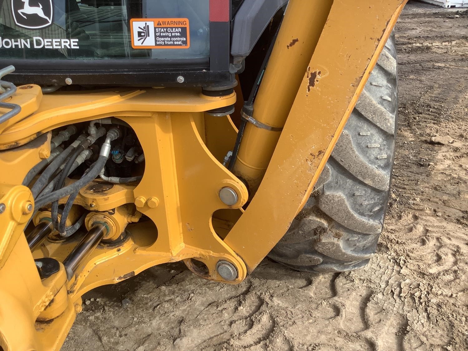 gallery 2015 John Deere 310SL 4x4 Loader Backhoe WExtendahoe, Compactor & Bucket