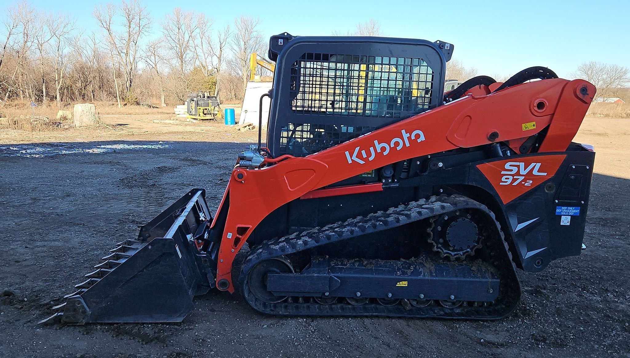 gallery 2022 Kubota SVL97-2 tracked skid steer loader