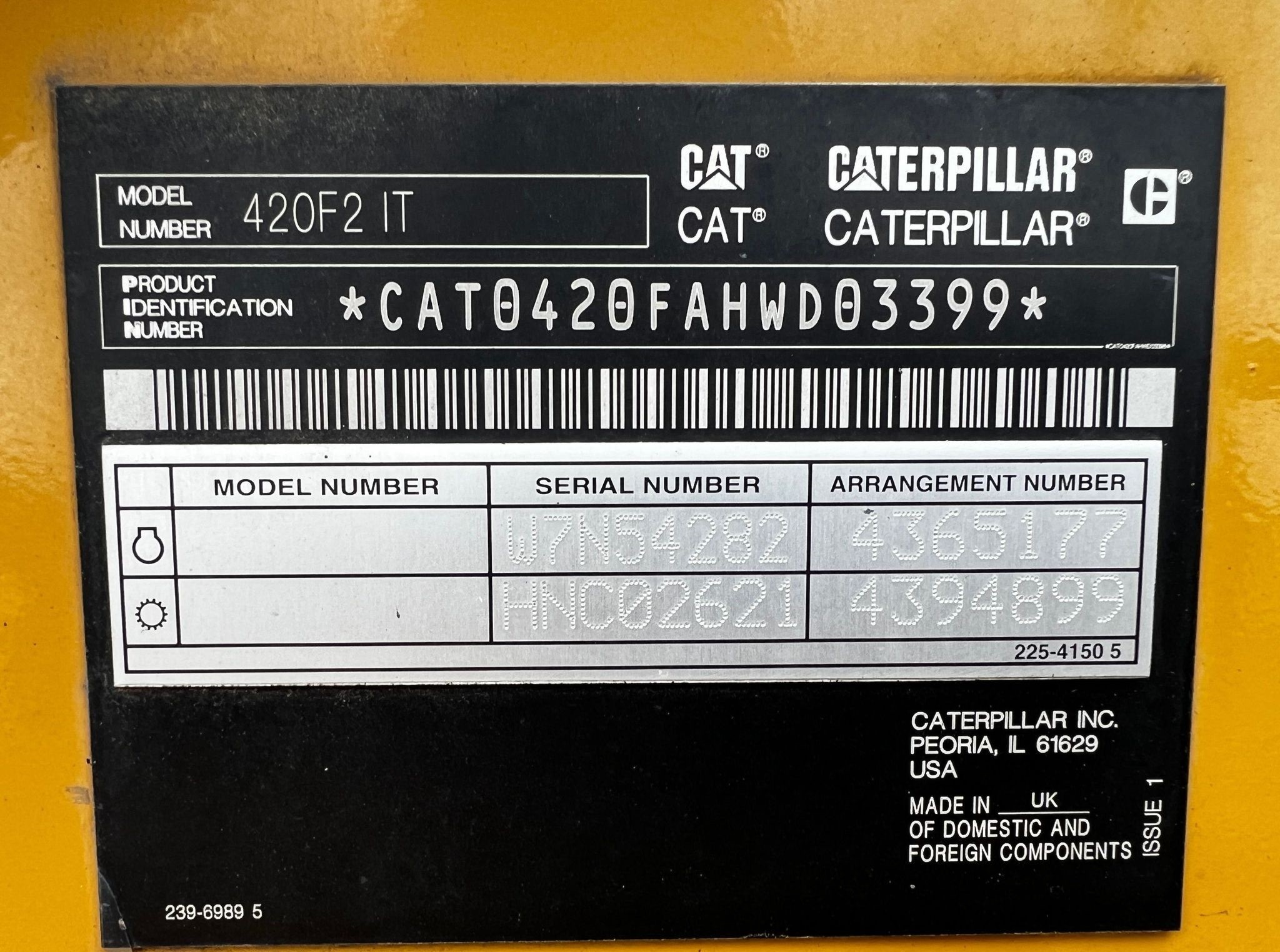 gallery 2019 Caterpillar 420F2 IT backhoe