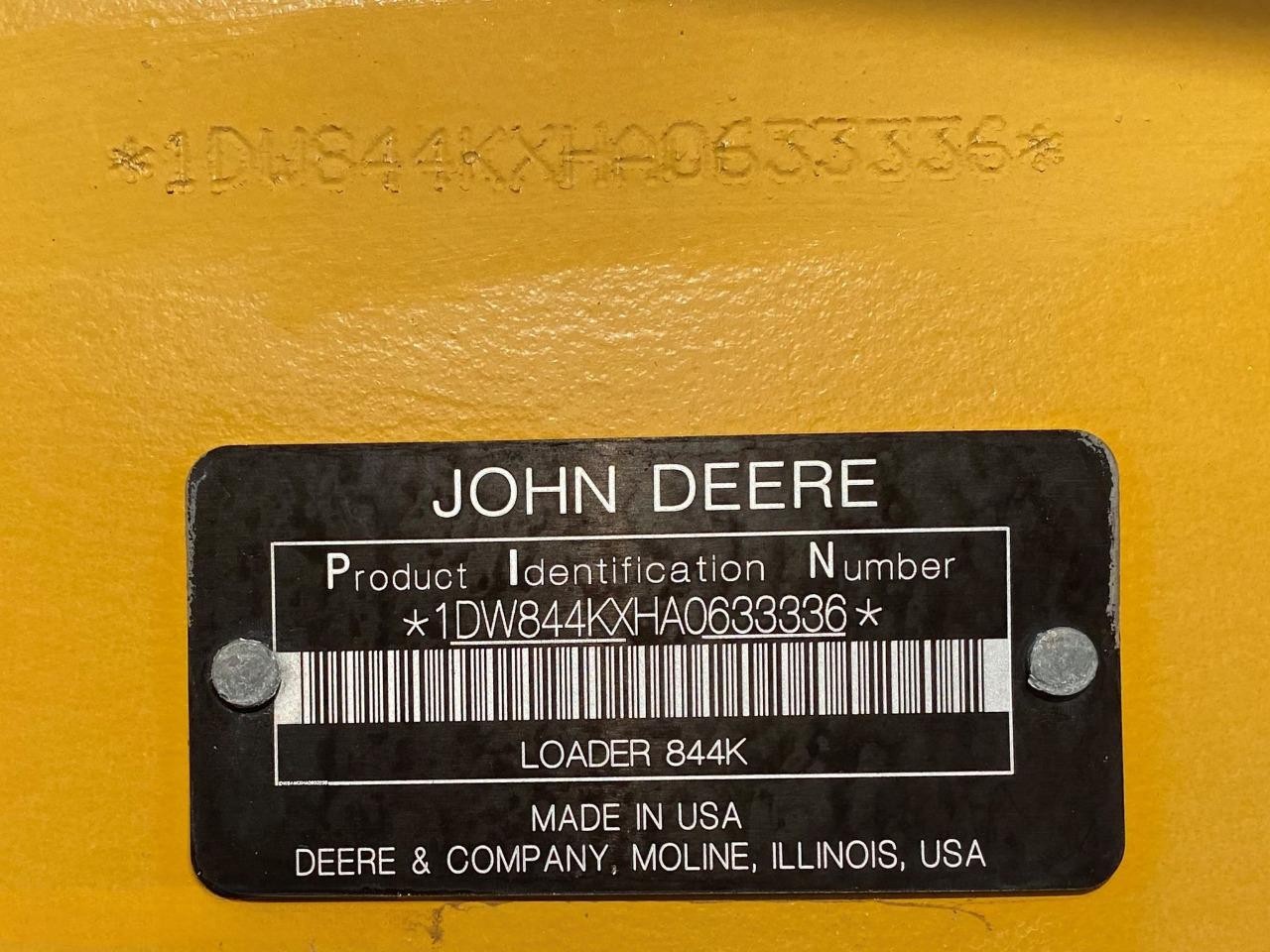 gallery 2011 John Deere 844K wheel loader