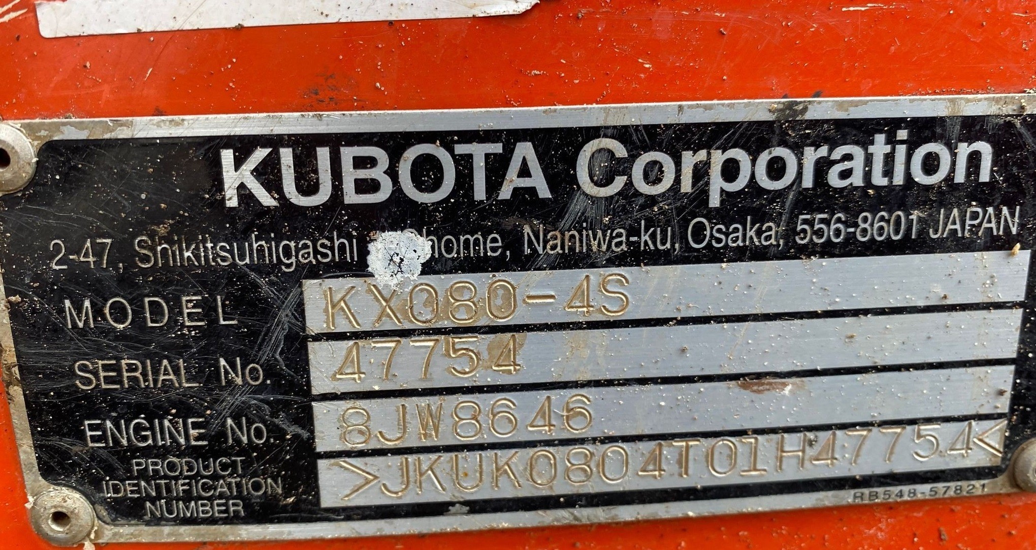 gallery 2019 Kubota KX080-4SR3A mini excavator