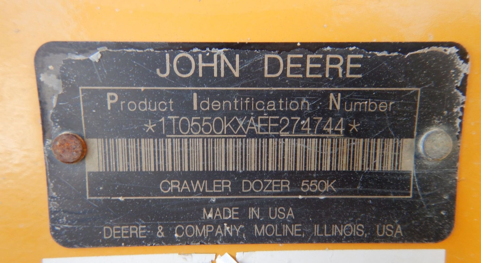 gallery 2015 John Deere 550K XLT dozer