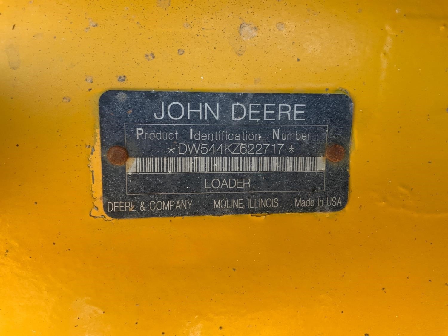 gallery 2009 John Deere 544K Wheel Loader