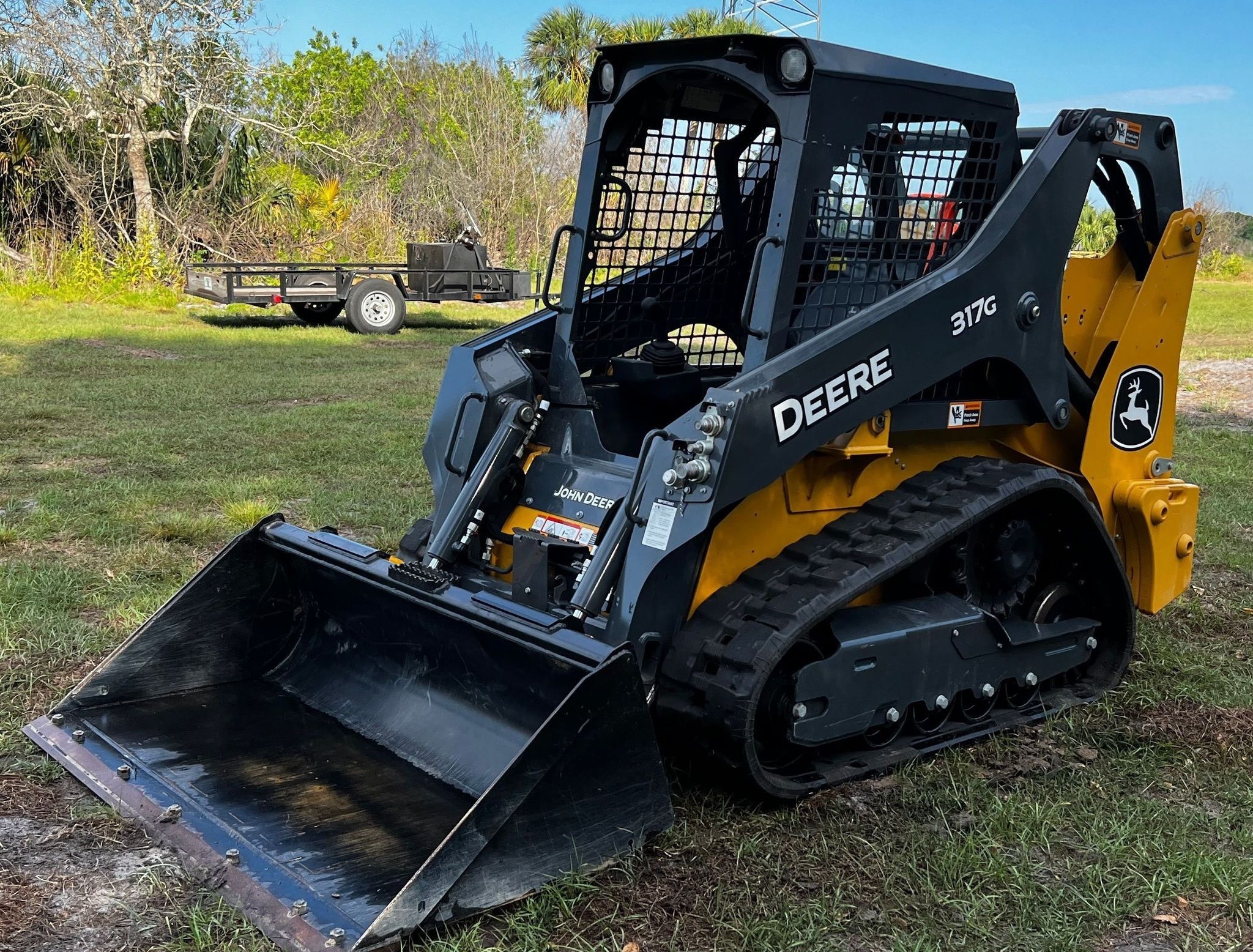 gallery 2022 John Deere 317G tracked skid steer loader