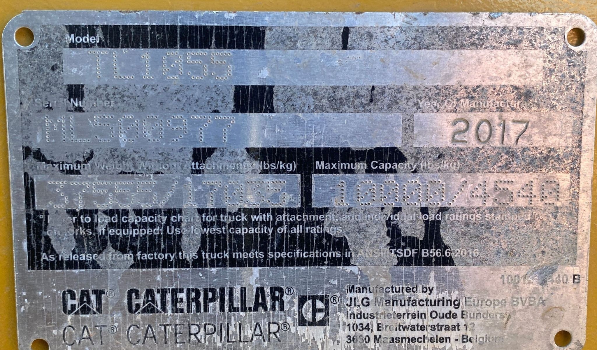 gallery 2017 Caterpillar TL1055D telehandler