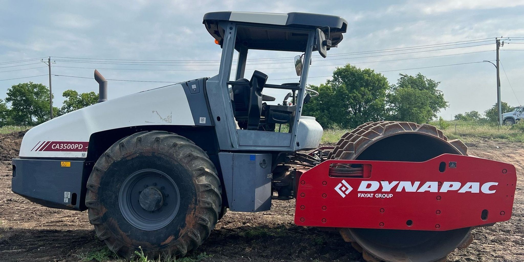 gallery 2018 Dynapac CA3500PD single drum vibratory roller