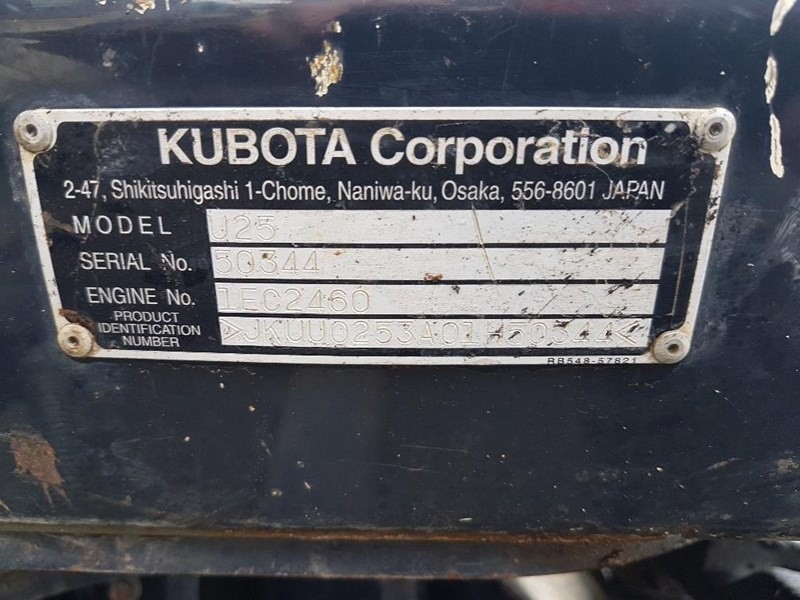 gallery 2014 KUBOTA U25-4