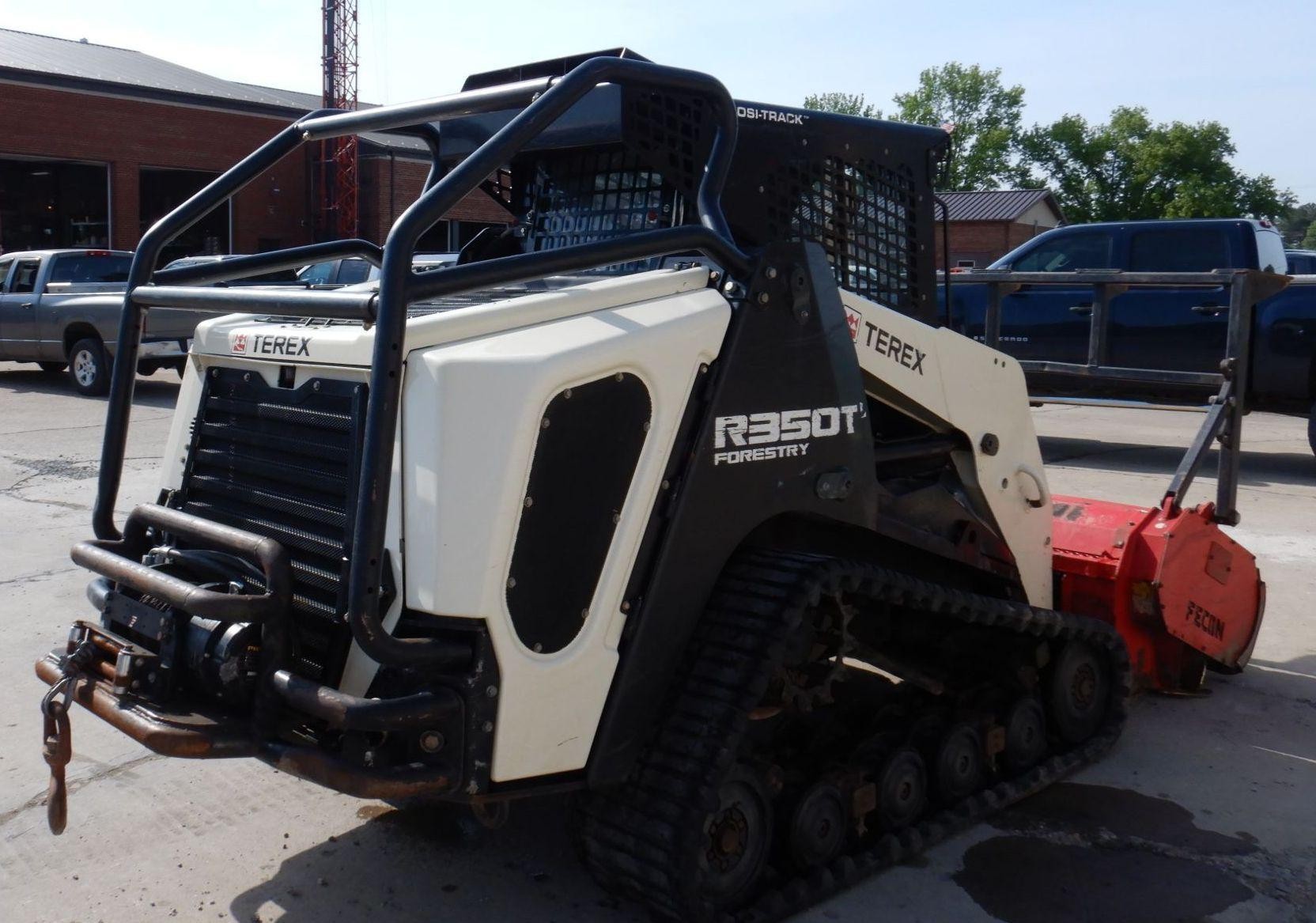 gallery 2016 Terex R350T Forestry  tracked skid steer loader