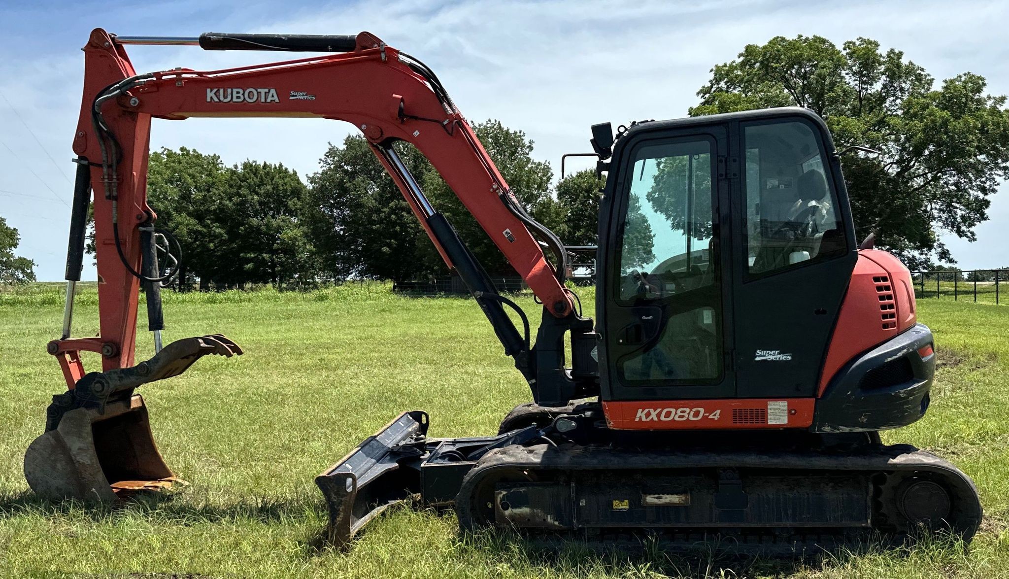 gallery 2021 Kubota KX080-4 mini excavator
