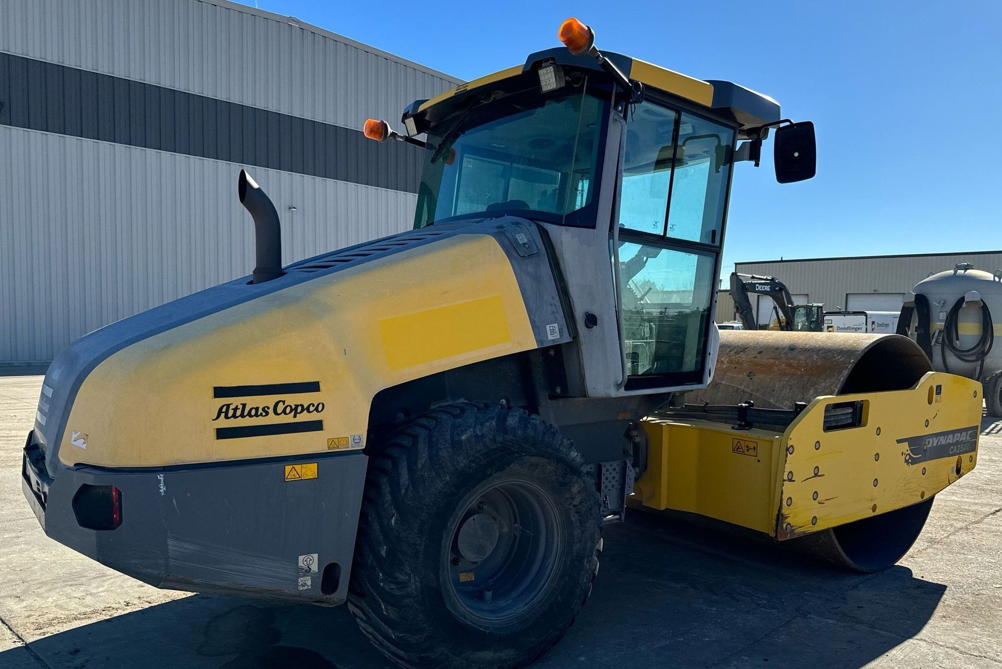 gallery 2015 Dynapac CA2500D Single Drum Vibratory Roller