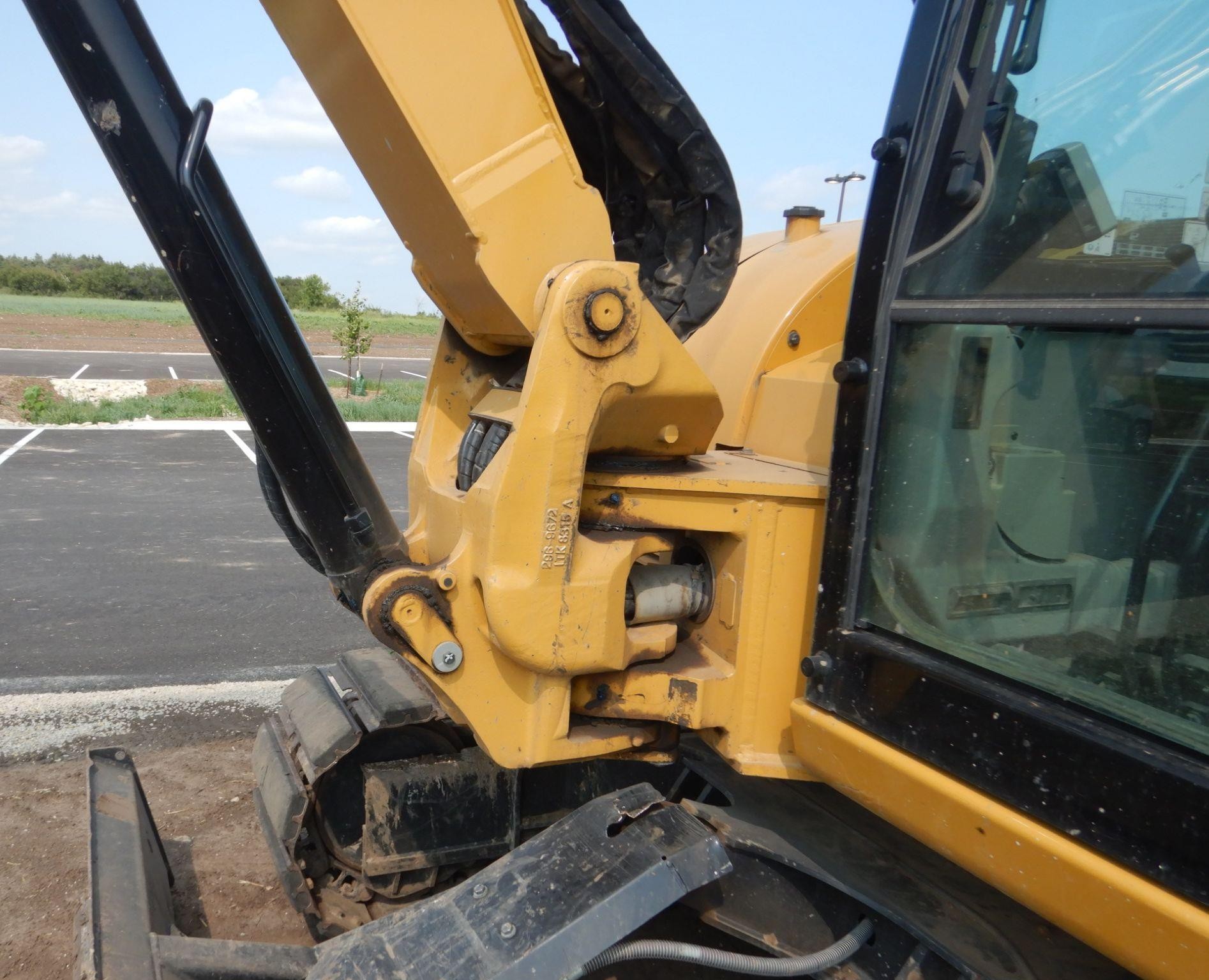 gallery 2018 Caterpillar 308E2 CRH2R mini excavator