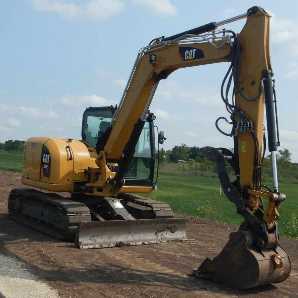 gallery 2018 Caterpillar 308E2 CRH2R mini excavator