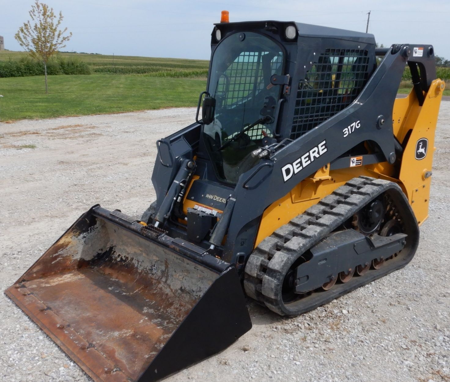 gallery 2019 John Deere 317G tracked skid steer loader