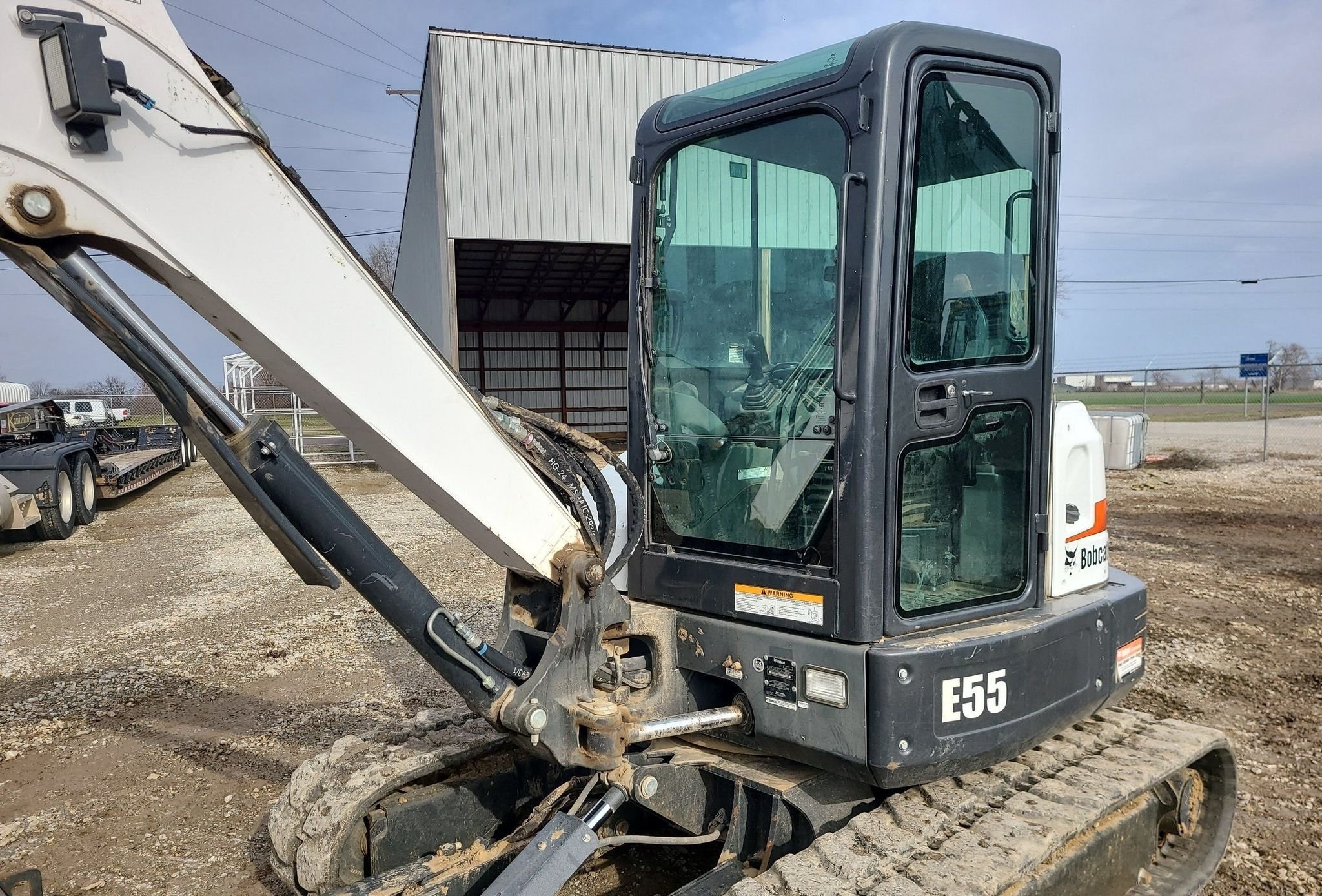 gallery 2019 Bobcat E55 mini excavator