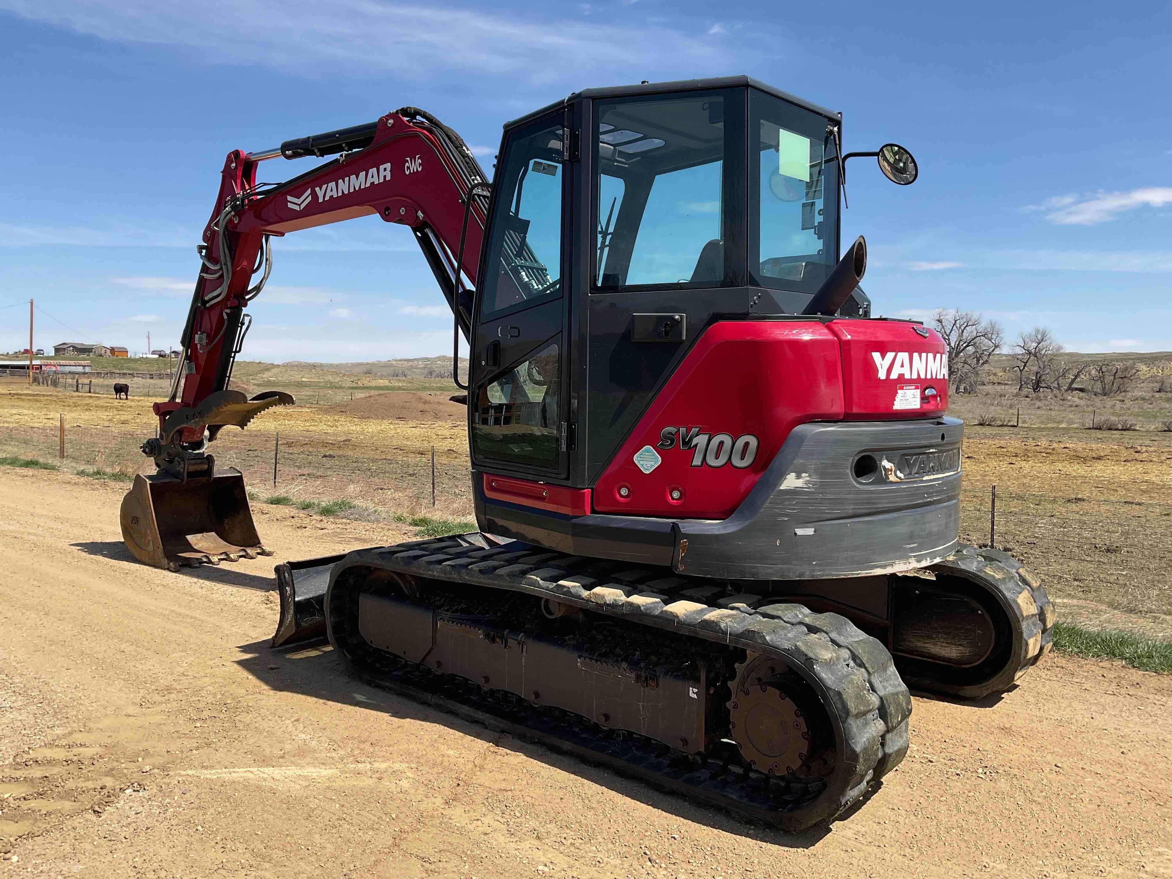 gallery 2021 Yanmar SV100-2A Excavator WHyd Thumb