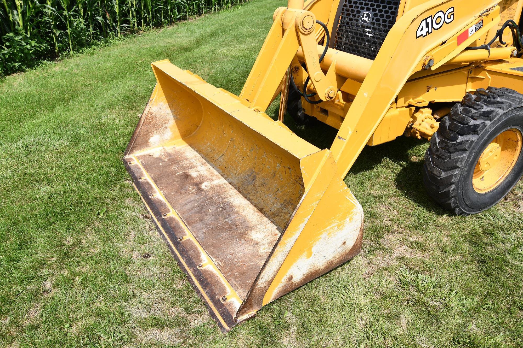 gallery 2007 John Deere 410G 4x4 Loader Backhoe W/Extendahoe