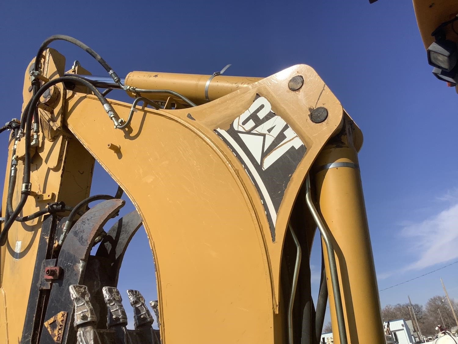 gallery 2005 Caterpillar 420D 4x4 Loader Backhoe W4-IN-1 Bucket & Extend