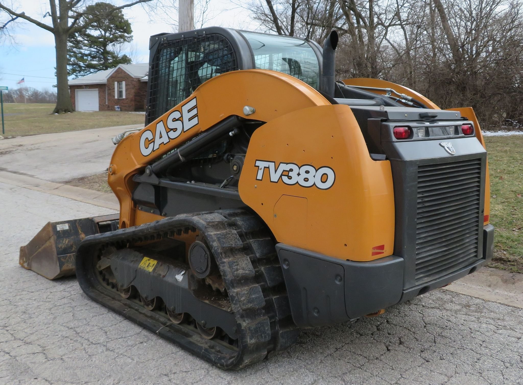 gallery 2017 Case TV380 tracked skid steer loader