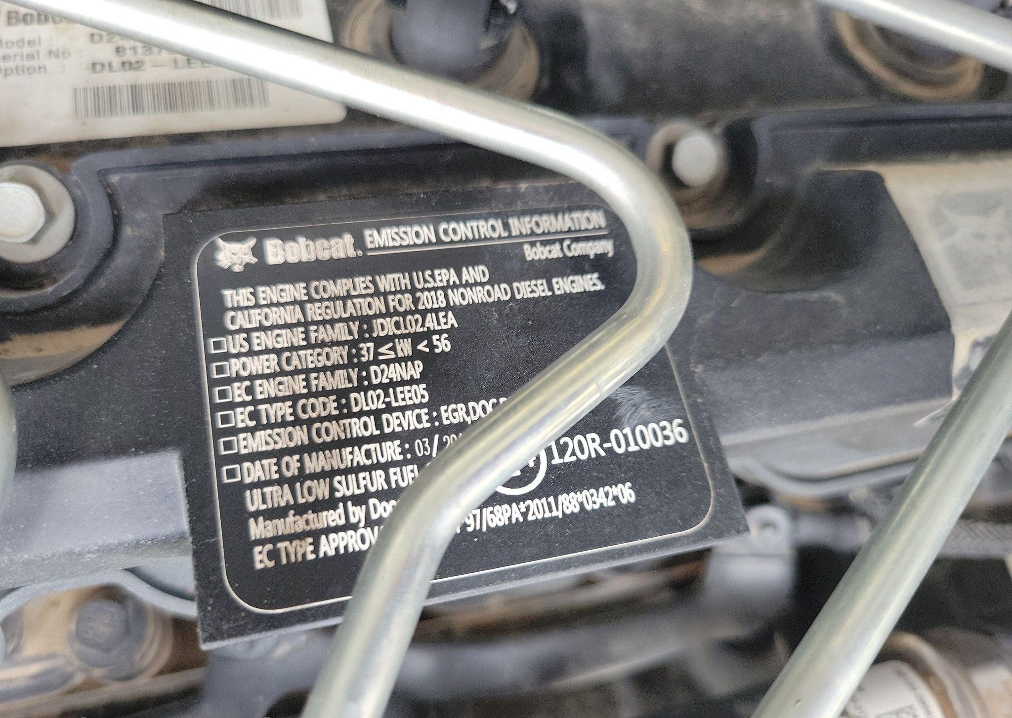 gallery 2018 Bobcat E85 Mini Excavator