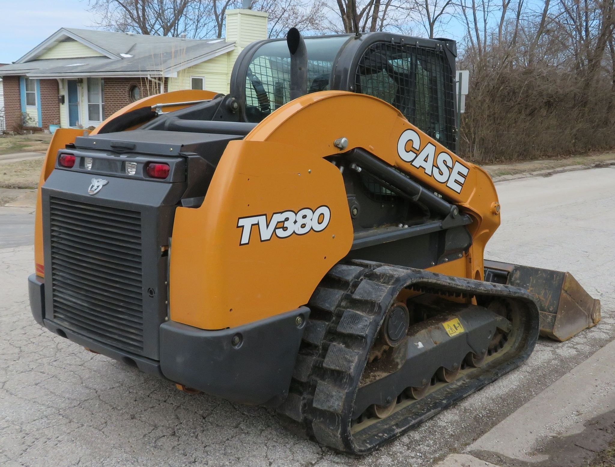 gallery 2017 Case TV380 tracked skid steer loader