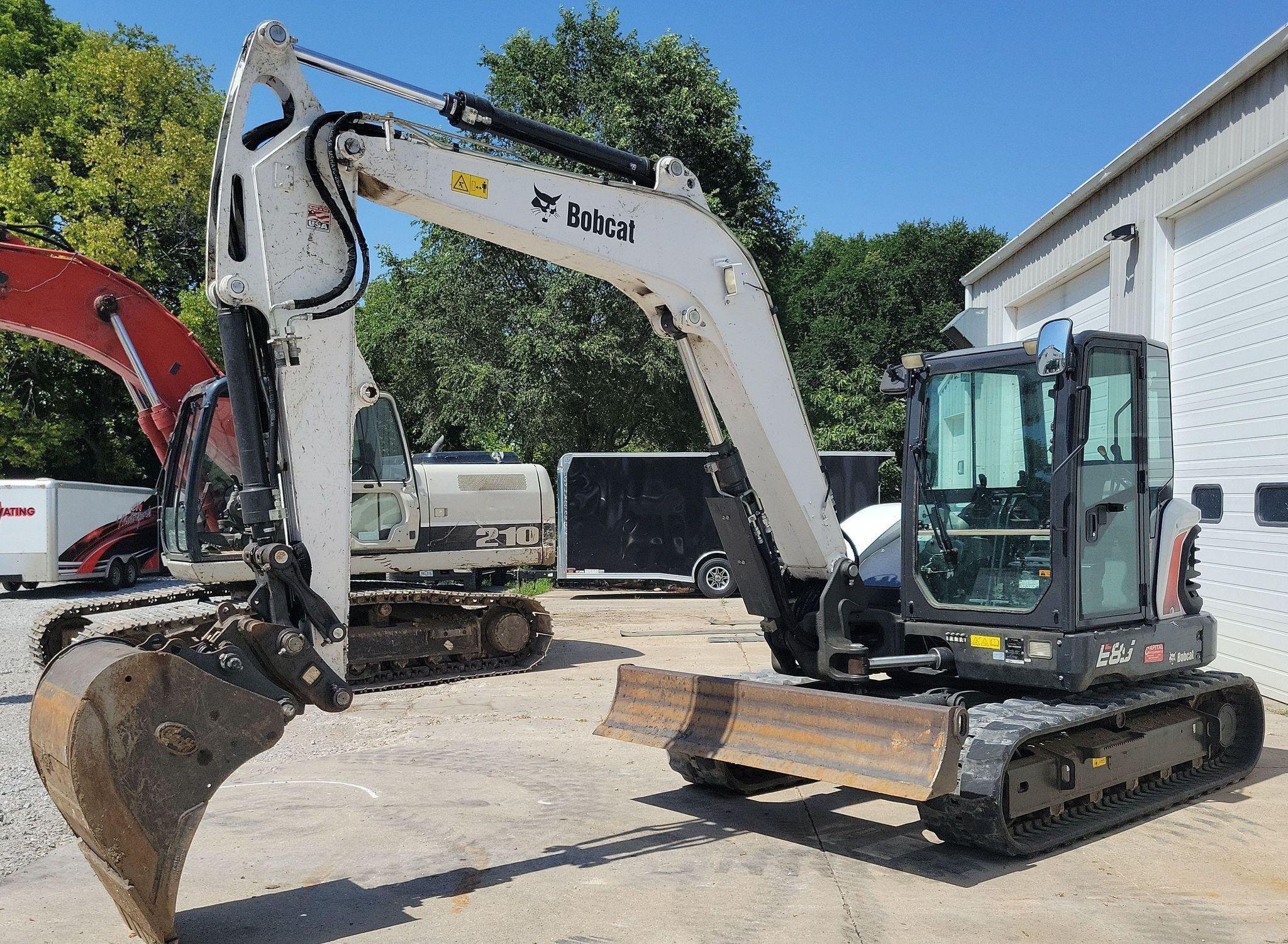 gallery 2018 Bobcat E85 Mini Excavator