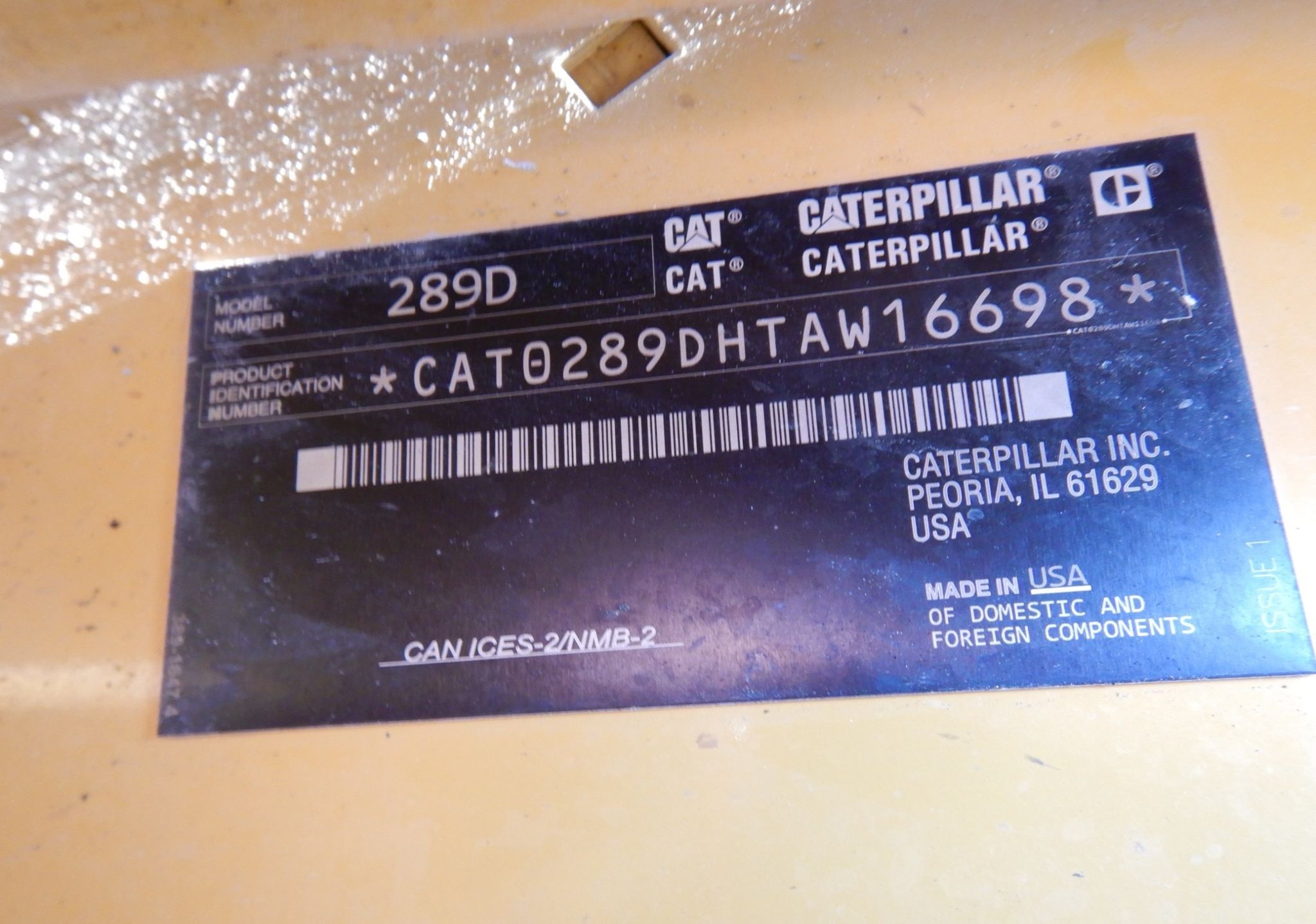 gallery 2019 Caterpillar 289D tracked skid steer loader