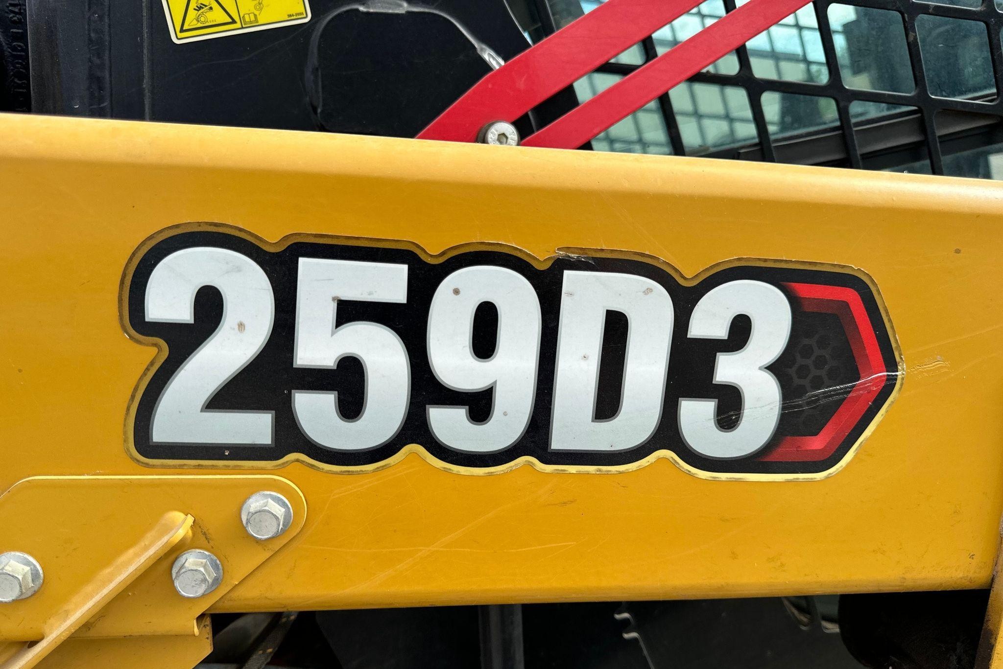 gallery 2019 Caterpillar 259D3 tracked skid steer loader