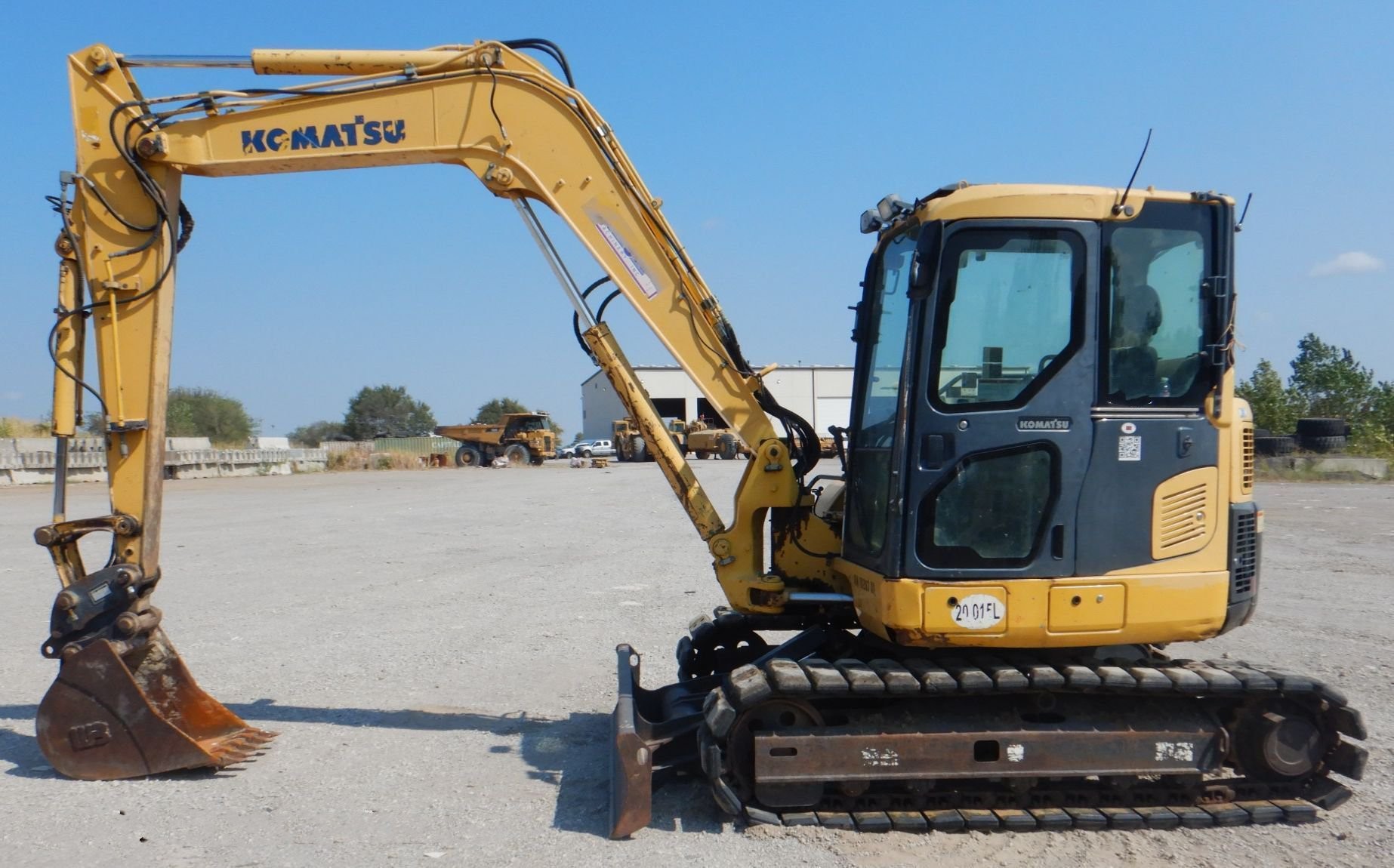 gallery 2010 Komatsu PC88MR-8 mini excavator