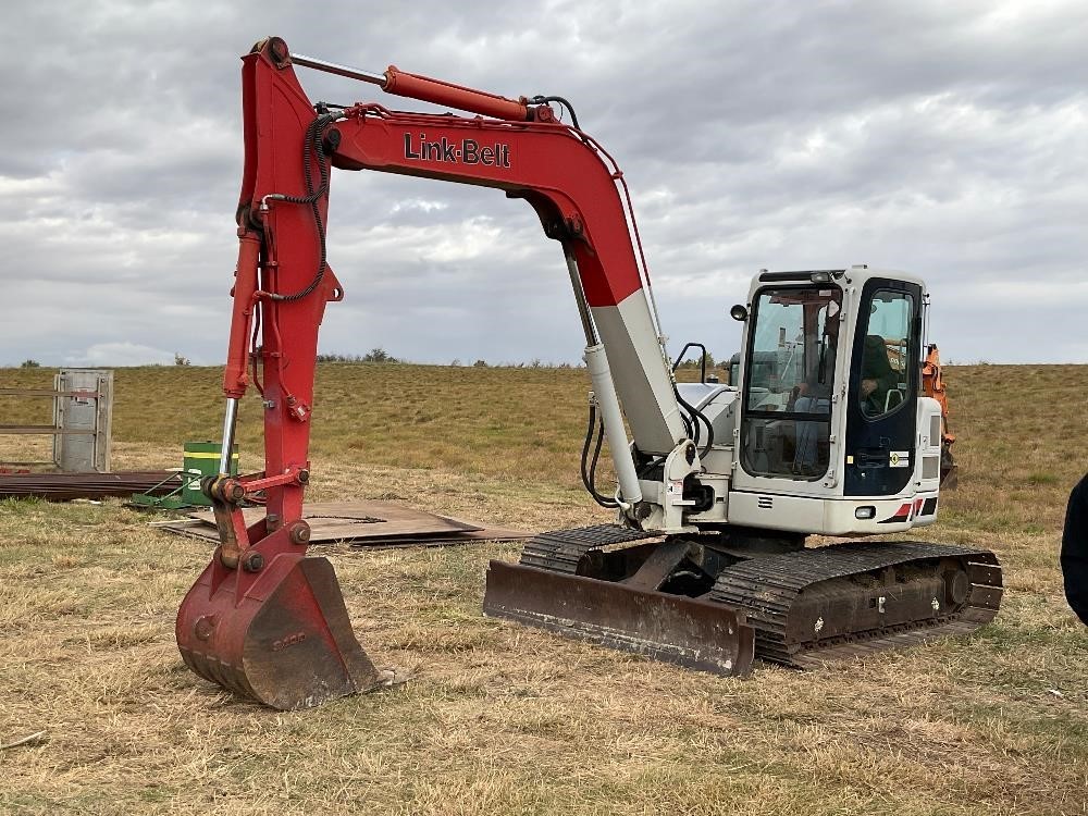 gallery 2007 Link-Belt 80 SPIN-ACE MIDI Excavator