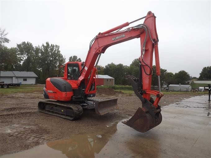 gallery 2011 Kubota KX080-3 Mini Excavator