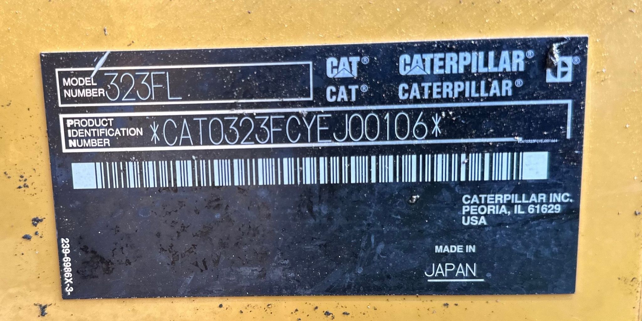gallery 2015 Caterpillar 323FL excavator
