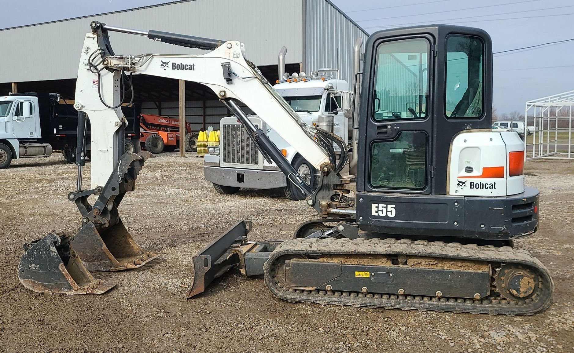 gallery 2019 Bobcat E55 mini excavator