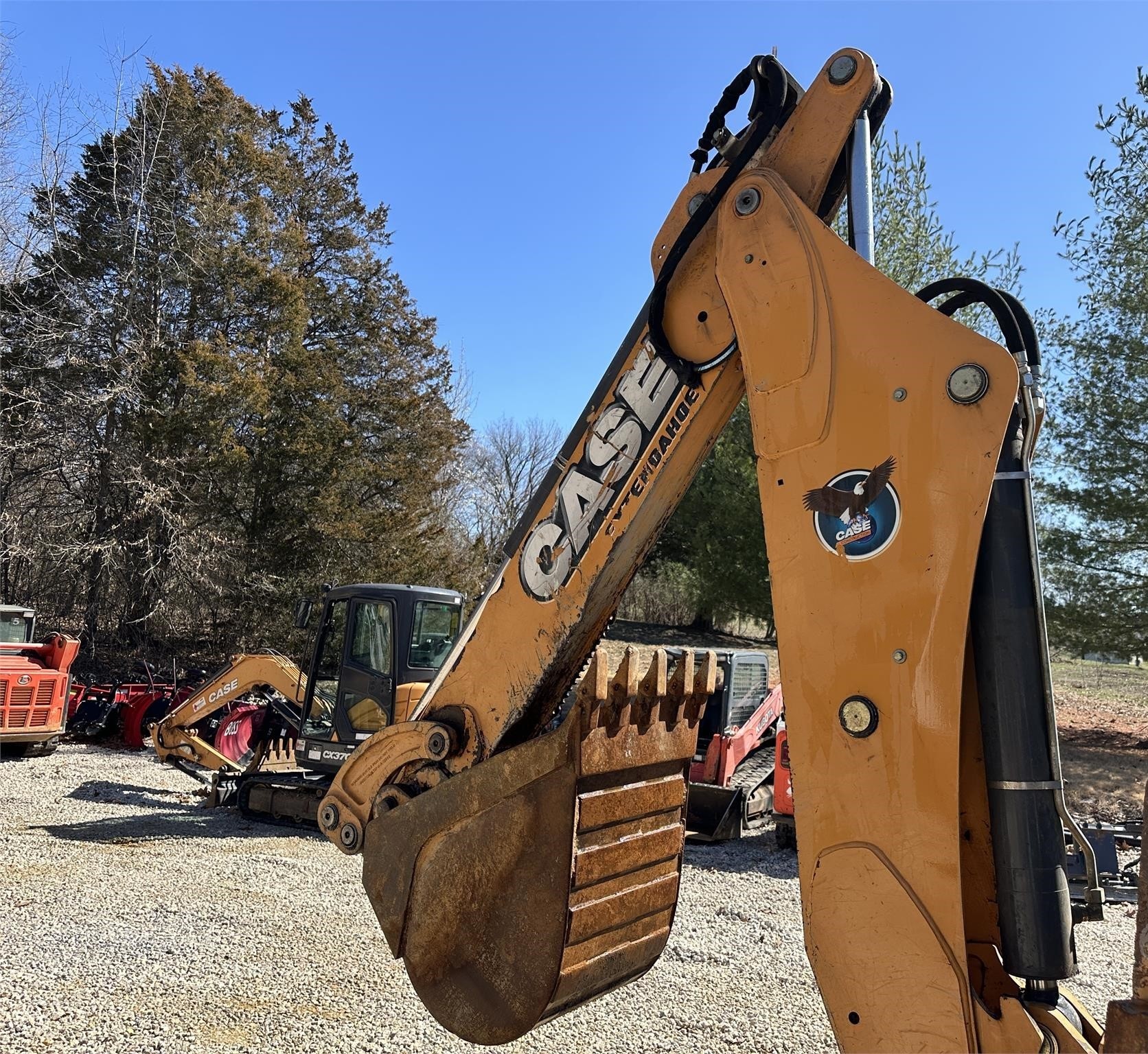 gallery 2018 CASE 580SN Backhoe
