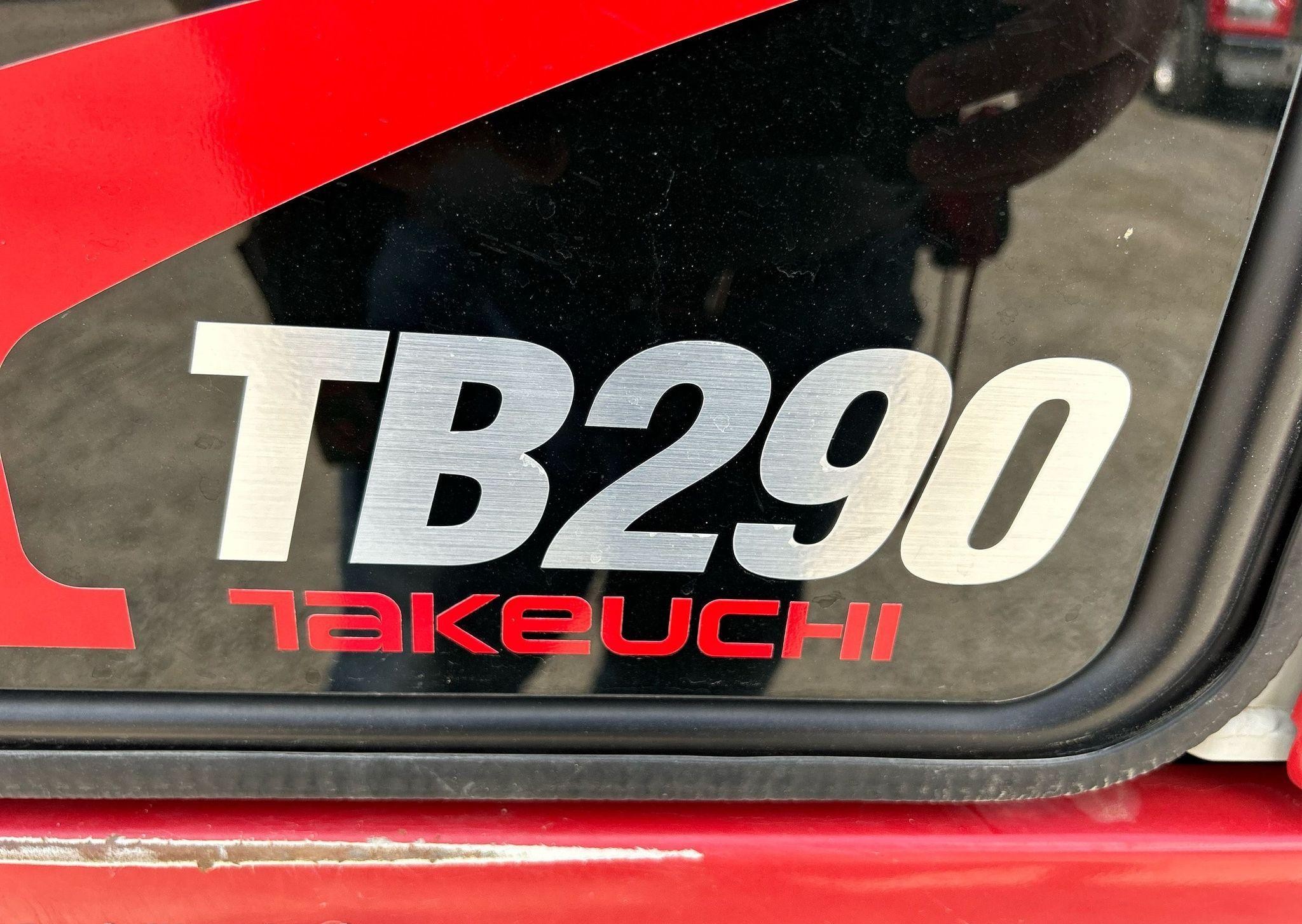 gallery 2020 Takeuchi TB290 mini excavator