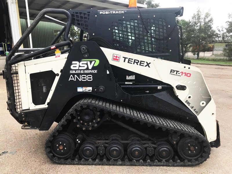 gallery 2015 TEREX PT110 SKID STEER LOADER 1108 HOURS