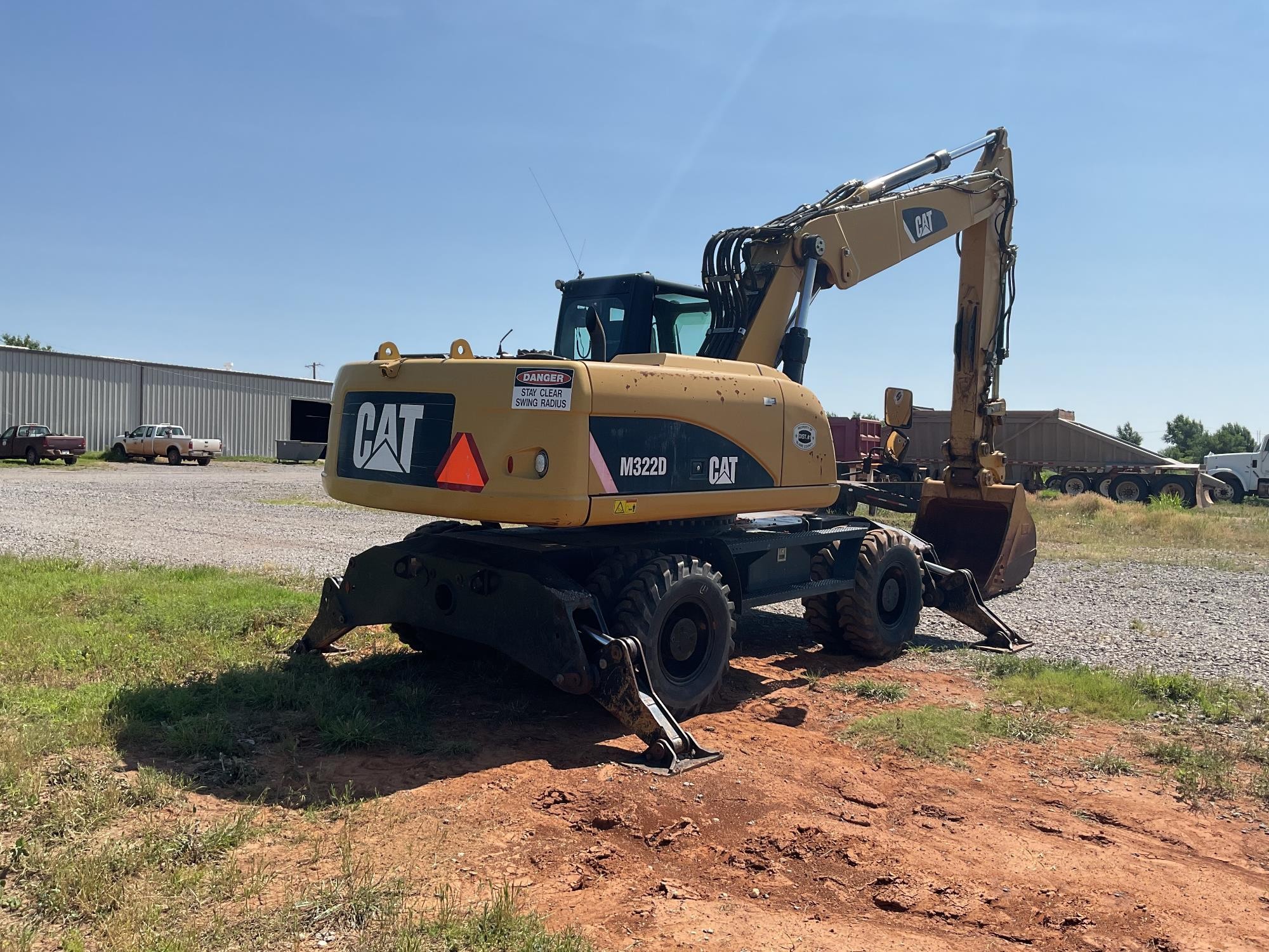 gallery 2011 Caterpillar M322D Wheeled Excavator