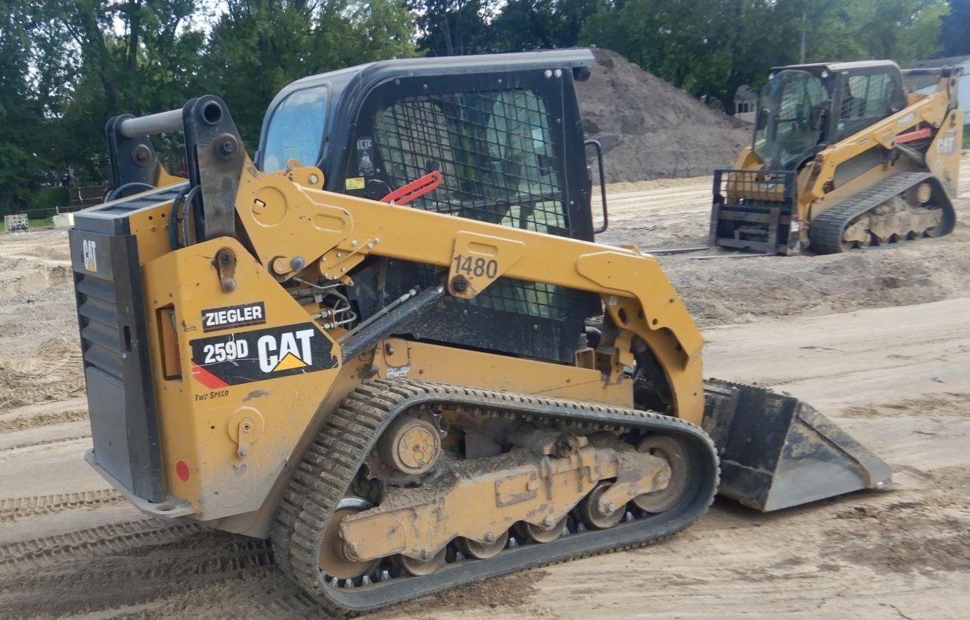 gallery 2018 Caterpillar 259D  tracked skid steer loader 55k