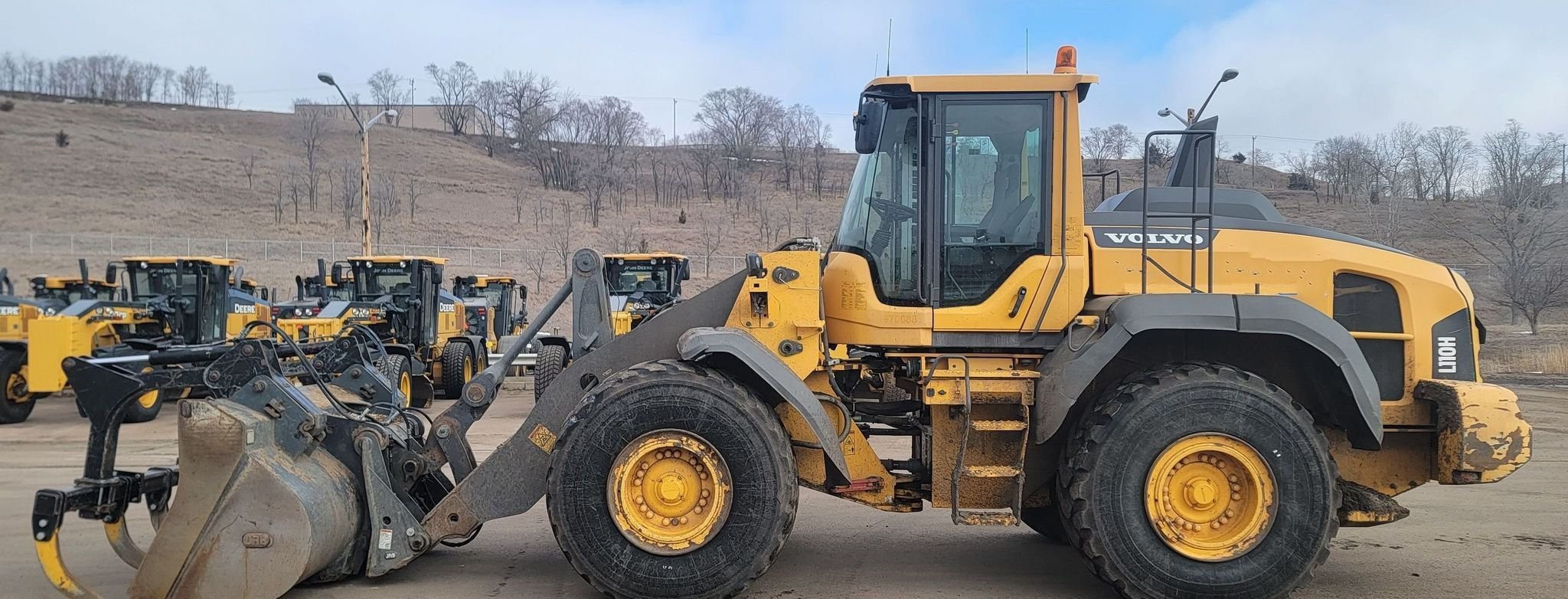 gallery 2015 Volvo L110H high lift wheel loader