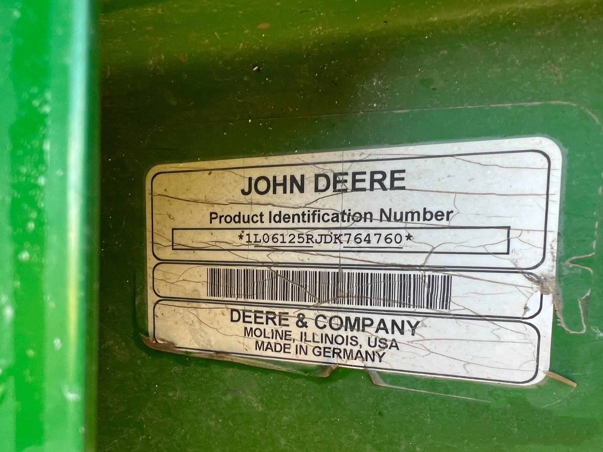 gallery 2013 John Deere 6125R MFWD Tractor Loader